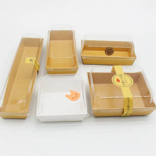 샌드위치 포장박스 로우쏭 XIAOBEI 찹쌀떡 모찌 슈크림 퍼프 서브 케이크 롤 상자 스펀지 케이크 롤 케이크 케이스