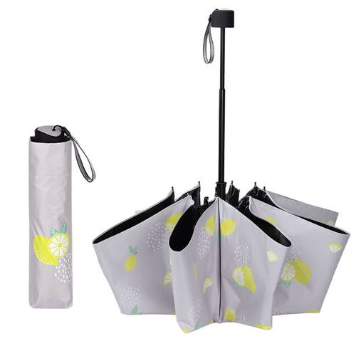 EUMBRELLA 비닐 태양 자외선 차단 썬블록 자외선 차단 햇빛가리개 33601 여성용 3단접이식 우산 양산 모두사용가능 상큼한