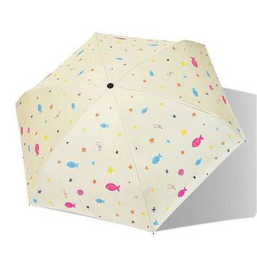 2020 년 EUMBRELLA 53034E 양산 간편한 영리한 미니 5단 접이식 우산 여성 맑은 비 우산 포켓 우산