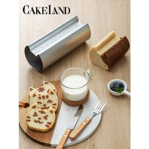 일본 수입 cakeland 식빵 몰드 모형틀 하다 토스트 오븐 기기 MAOMI 팬더 아니 코팅 베이킹 공구 툴