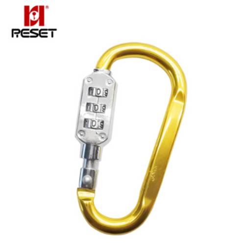 RESET RESET RST-193 199 비밀번호 자물쇠 다이얼 자물쇠 후크 여행 아웃도어 캠핑 백팩 열쇠 우산 주전자 텀블러 자물쇠 고리