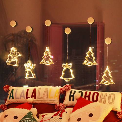 크리스마스 조명 꾸미다 분위기 감성 배치 장식 크리스마스 기념일 분위기 쇼윈도 진열창 장식품 led 램프 교수형 개 별조명