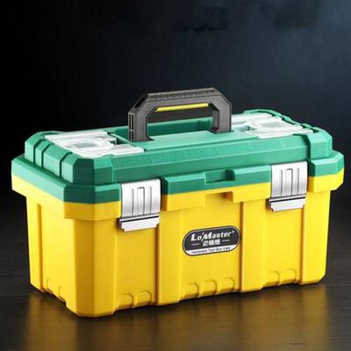 툴박스 공구함 가정용 다기능 네일아트 플라스틱 수납케이스 회전율 상자 포함 돌리는 사람 와 캐리어 하드웨어 도구 。