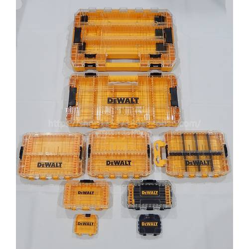 정품 DEWALT DEWALT 소형 중형 대형 부품 부속품 박스 보관 상자 도구 상자 송곳 박스 배치 헤드 박스