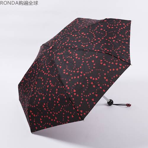 프랑스 수입 Guy de Jean 양산 양산 파라솔 접이식 우산 여성용 양산 하트 사랑 SPF50