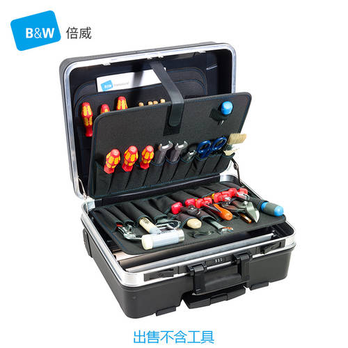 베이 웨이 BW 풀로드 툴박스 공구함 다기능 대형 공업용 롤러 설치 수리력 작업 ABS 암호 상자