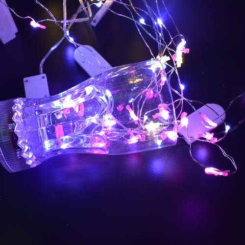 구리 와이어 LED스트립 LED 안개꽃 크리스마스 소형 조명 일루미네이션 침실 웨딩홀 룸 인테리어 전자 램프 전원 아이