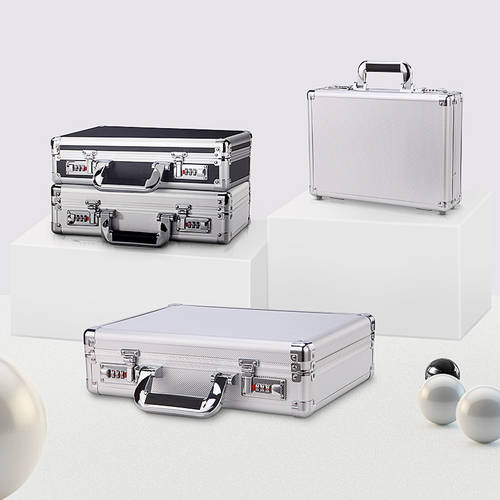 알루미늄 합금 상자 휴대용 금고 상자 파일 홀더 의 소형 박스 비밀번호 자물쇠 다이얼 자물쇠 철박스 스틸박스 안전한 박스 의류 캐비닛 보관