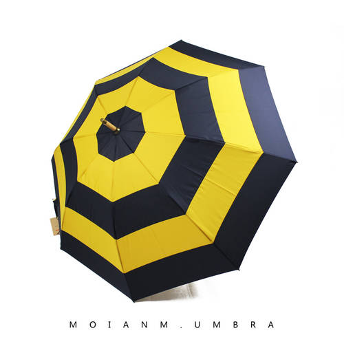 독창적인 아이디어 상품 핸드메이드 후지키 우산 길이 핸들 대나무 우산 남여공용 비즈니스 우산 영국 레트로 패션 트렌드 스트릿샷 양산