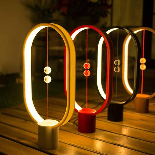 ！Allocacoc Balance Lamp 수평 소형 야간조명 마그네틱 스위치 틱톡 독창적인 아이디어 상품 LED
