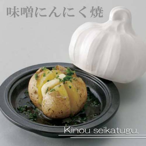 일본 구매대행 아리타 도자기 일본판 마늘 모델링 스타일링 구운 것 베이크웨어 마늘 플레이트 귀여운 개성있는 조리 용기