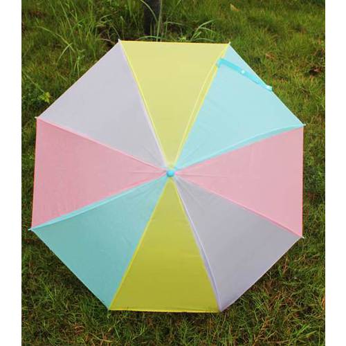 한국 독창적인 아이디어 상품 pe 환경 보호 우산 캔디색상 레인보우 우산 주문제작 광고용 우산 주문 색 젖빛 투명 우산 선물용