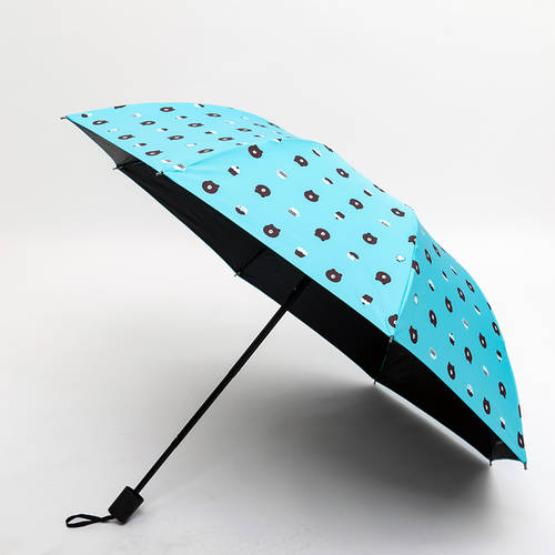 신상 신형 신모델 양산 수동 귀여운 양산 파라솔 접이식 양산 카툰 만화 캐릭터 학생 비 우산 여성용 상큼한 겸용우산
