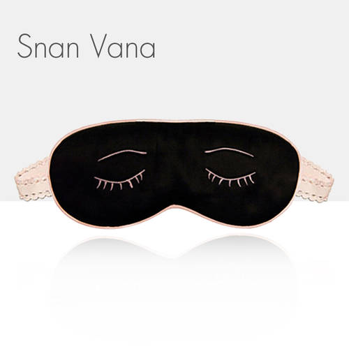 Snan Vana 실크 수면 안대 덮개 투명한 가스 수면 장난기 귀여운 Sleeping 안대 눈가리개 독창적인 아이디어 상품
