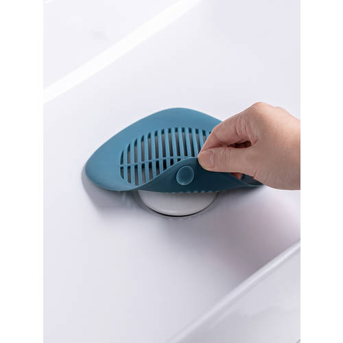 배수구 커버 실리콘 냄새 방지기 화장실 필터 머리 막힘방지 실링 마개 욕실 부엌용 원형 배수구 커버