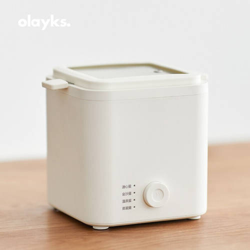 Olayks | Egg Cooker 스마트 전자동 계란찜기 계란 삶는 기계 요리하고 부드러운 제어 가능 원터치 삶은 것 온천계란 온센타마고