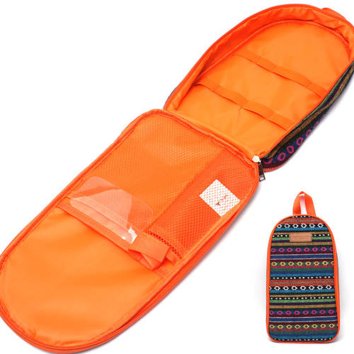 아웃도어 캠핑 식기 파우치 도마 휴대용 가방 지각 민족풍 핸드백 조리기구 가방 방수 주걱 가방