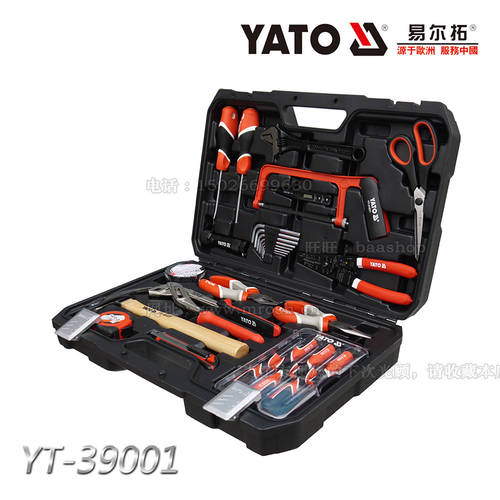 YATO YATO 툴세트 도구세트 29 조각 높이 단 가정용 수리 세트 공구함 툴박스 세트 YT-39001