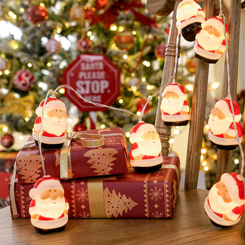 크리스마스 장식품 크리스마스 트리 배치 장식품 산타 클로스 고카케 개 led LED스트립 일루미네이션 장식 소품