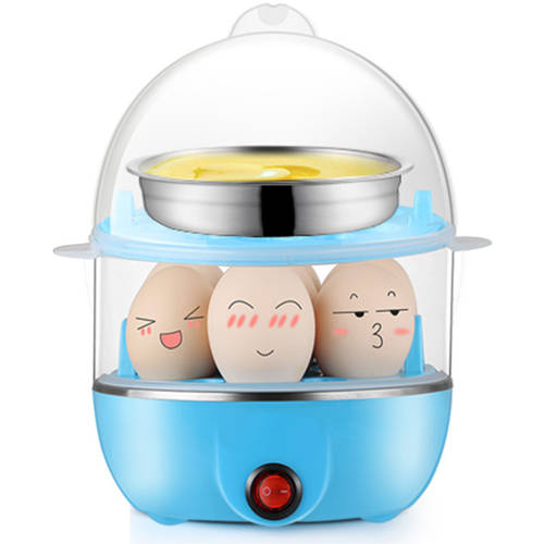 다기능 계란찜 계란찜기 계란 삶는 기계 이중 가정용 호텔 기숙사 휴대용 삶은 계란 계란찜 미니 스테인리스 토스트기