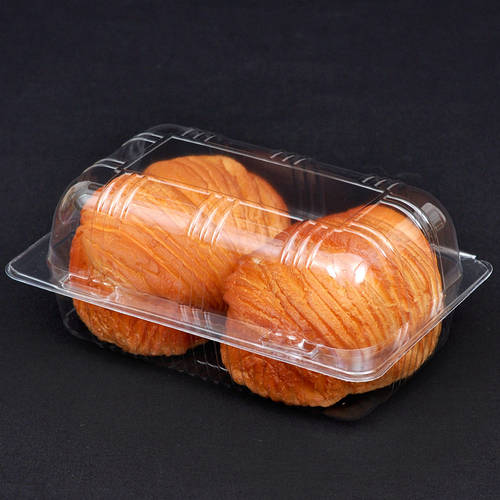FJ324 풀 투명한 케이크 디저트 케이스 환경 보호 블리스터 베이킹 포장 포장 박스 햄버거 식빵 상자 2400 개