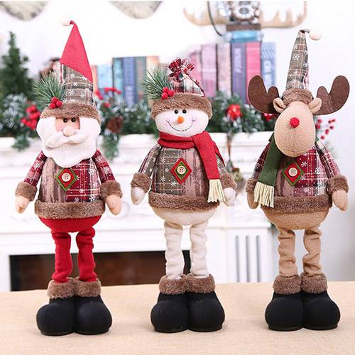 Santa Claus Christmas Doll Merry Christmas Decorations for H