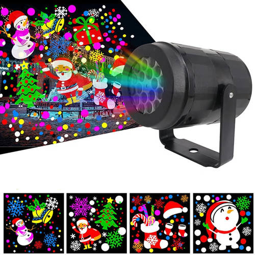 16 Pattern Christmas Projectors Decorative Outdoor Lighting