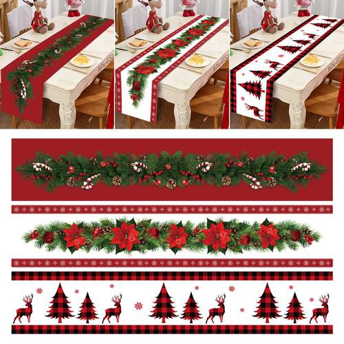 Christmas Table Runner Christmas Decoration For Home Tablecl