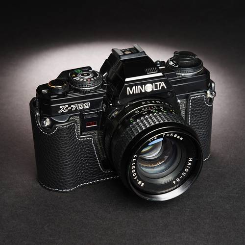 TP 창작 미놀타 X-700 카메라가방 Minolta X700 가죽케이스 필름카메라 소가죽 X570 보호케이스