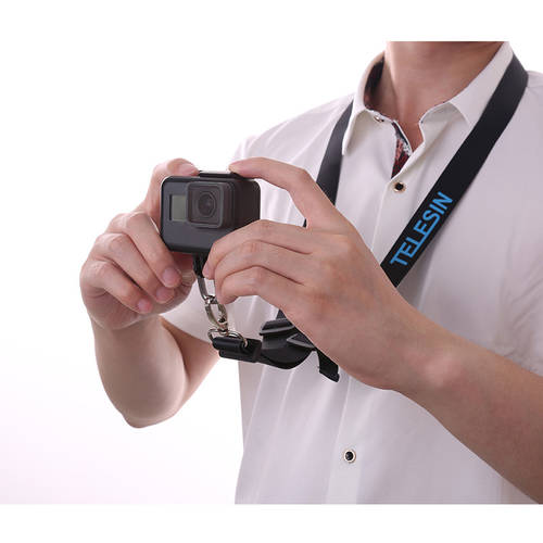 아이 스포츠 카메라 끈 Gopro 8/7/6/5 방수 케이스 가슴 고정 스트랩 액세서리에 적응 Adapt to the eye sports camera lanyard gopro 8/7/6/5 waterproof case chest fixing strap accessories