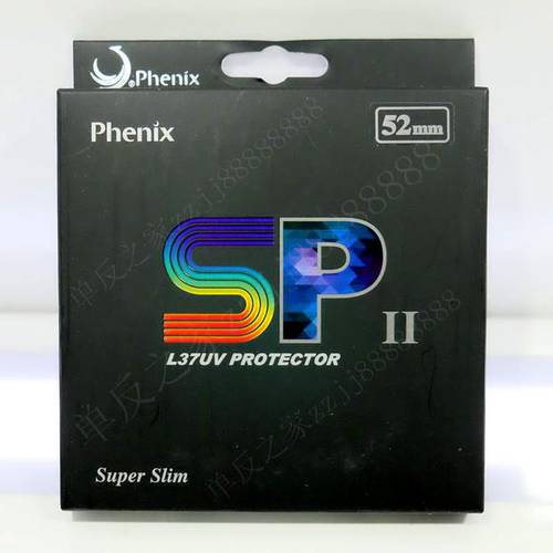 정품 불사조 SPII UV 렌즈필터 58mm 디지털 DSLR카메라 렌즈 액세서리 UV 보호렌즈 82mm