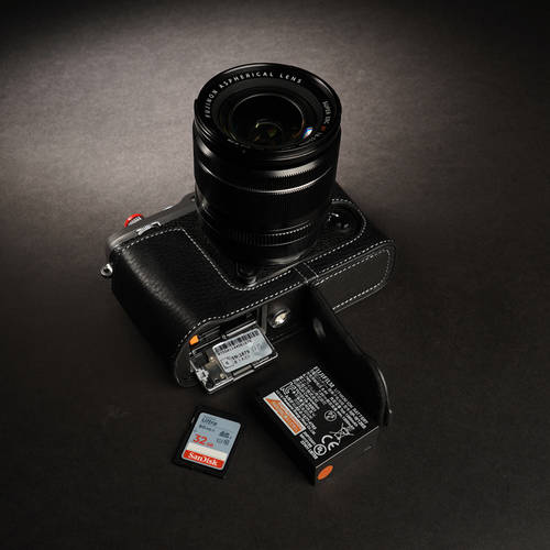 대만 TP 창작 Fujifilm 후지필름 XE3 카메라파우치 카메라가죽케이스 X-E3 진피 가죽 보호케이스 핸드그립