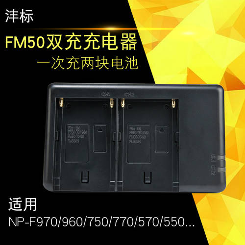 FB FM50 듀얼충전 리튬 배터리충전기 F550 F750 F970 아웃도어 휴대용배터리 충전식 USB 포트