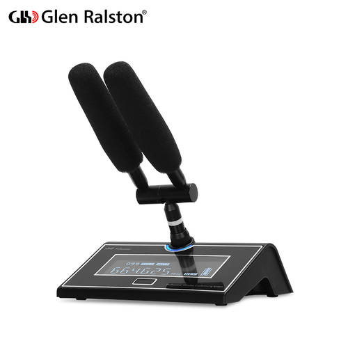 Glen Ralston/ GLENRALSTON 무선 마이크 4채널 프로페셔널 회의 연설 MC진행 범용 더블 파워 함유량 마이크로폰 마이크