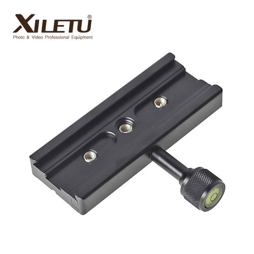 XILETU QR120 촬영 범용 빠른 로딩 플레이트베이스 볼헤드 확장보드 마운트 스테빌라이저 슬라이더 장비