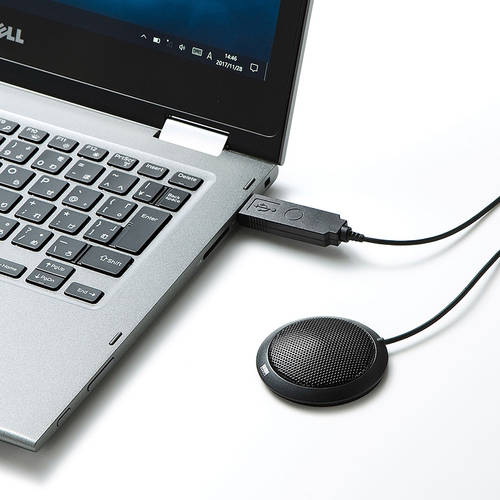 일본 SANWA PC 마이크라이브 USB 노트북 마이크 ipad 태블릿 음성 회의 녹음마이크