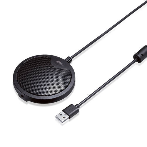 일본 SANWAUSB 마이크 / 마이크 게임 언어 소리 가정용 회의 콘덴서마이크 노트북 데스크탑 USB