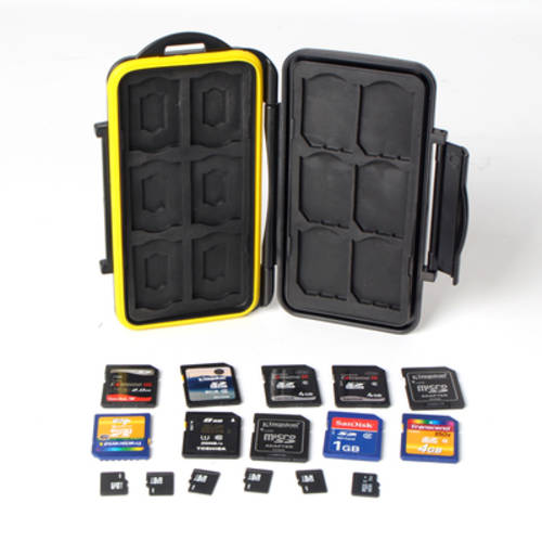 백패커 카메라 메모리 카드 상자 수납 카드 케이스 SD CF 핸드폰 TF 카드 방수 충격방지 메모리 카드 케이스