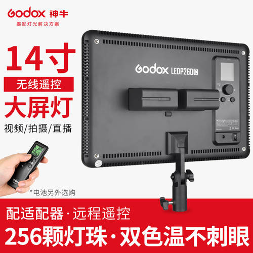 GODOX LED LED보조등 260C 촬영 녹화 촬영 라이트 목록 안티 촬영 부드러운 빛 플레이 라이브 방송