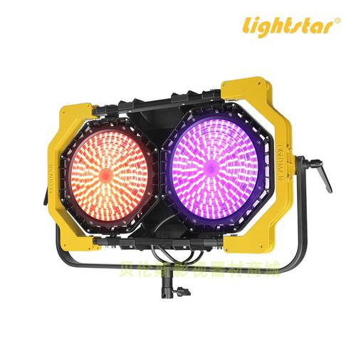 lightstar LACIE 범위 LED 범색의 지역 듀얼헤드 스포트라이트 320W 촬영세트장 램프 RGB 촬영 LED보조등
