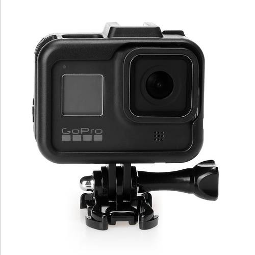 GoPro8 테두리 hero 카메라 측면 개방 플라스틱 충전 보호케이스 포함 핫슈 gopro8 액세서리