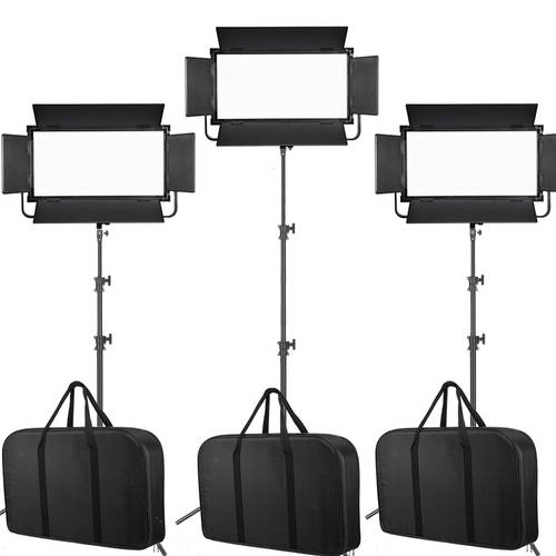 헬리오 PL-3000 led 태블릿 조명 3 개의 램프 세트 촬영조명 영상 인물 인터뷰 LED 고출력 촬영 촬영세트장 조명 프로페셔널 영화 LED보조등 부드러운 빛