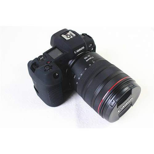 캐논 EOSR 카메라실리콘 커버 eos r SLR카메라가방 전용 실리콘 케이스 펀칭 공식 보호케이스