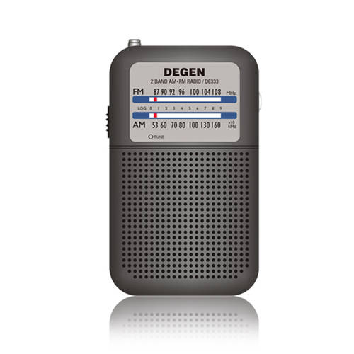 Degen/ DEGEN DE333 미니 소형 포켓형 식 휴대용 고연령 듀얼 밴드 라디오 다이얼 FM FM 진폭 변조 에이엠 AM 컴팩트 휴대용 포뮬러 2 밴드 라디오 밖에있을 수 있음 놓다