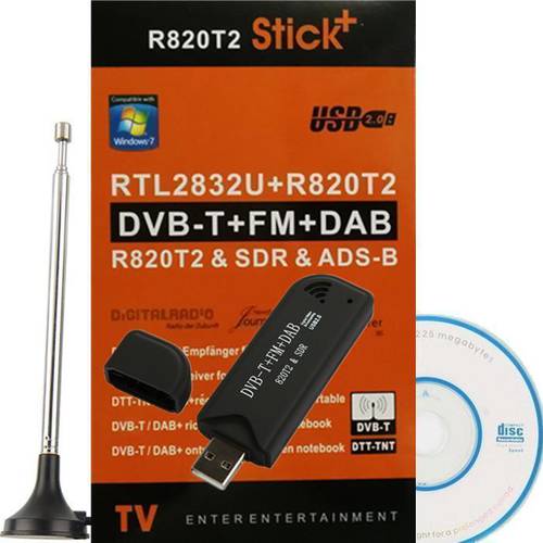 E4000 후속 조치 새로운 업그레이드 R820T2 RTL2832U USB DVB-T+FM+DAB SDR ADS-B