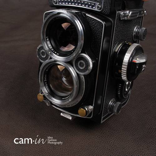 cam-in Rolleiflex 조명플래시 포트 플러그 / 셔터 버튼 짧은 쇼트 롱타입 구리 실버 세트