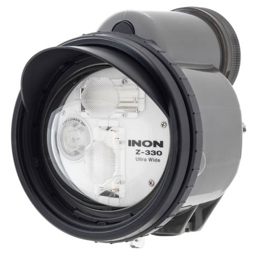 일본 수입 INON Z-330 조명플래시 방수 촬영 LED보조등 플래시 불빛 케이블 광섬유케이블 수중 램프