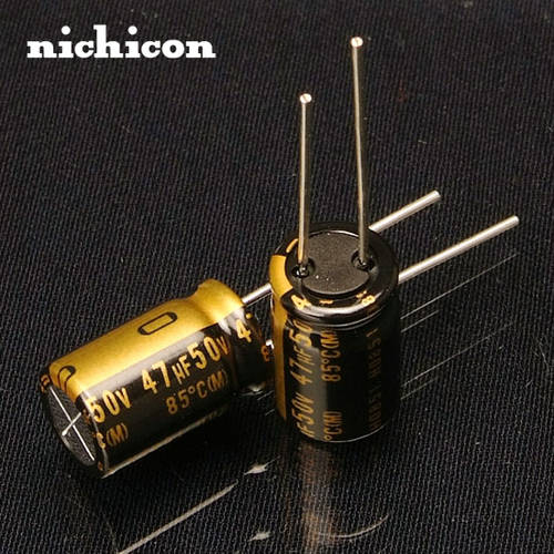니치콘 47uf 50V KZ MUSE 모든시리즈 Nichicon 일본 정품 HI-FI 전기 분해 콘덴서마이크