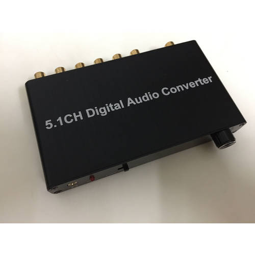 5.1ch 디지털 오디오 음성 젠더 DTS/AC3 DOLBY 디코딩 SPDIF/ 동축케이블 TO 5.1CH/3.5 이어폰