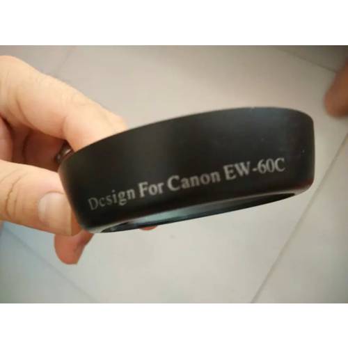 EW-60C 캐논 600D 550D 18-55 렌즈 후드 58mm SLR카메라액세서리